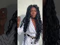 This hair just hits different. Shop this look now and enjoy 20% off #boholocs #locs  #fauxlocs