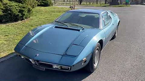 Highly Original 1973 Maserati Bora