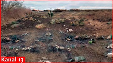 The 20 km long "kill zone" in Pokrovsk is filled with bodies of Russians and burned-out equipment