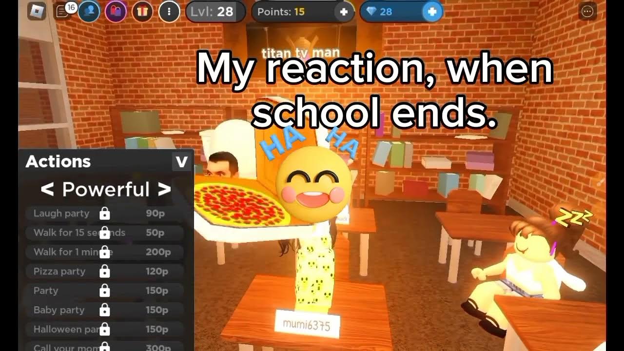 my reaction when school ends YouTube