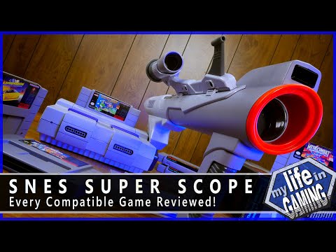 SNES Super Scope - Every Compatible Game Reviewed! / MY LIFE IN GAMING