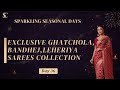 These Sarees Bring Back the Beauty of Old Rajasthan | SPARKLING SEASONAL DAYS | | Smart Choice
