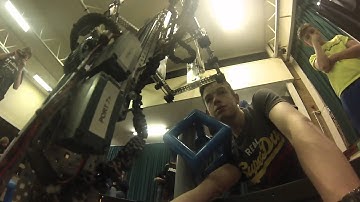 Vex Skyrise 12 Point Winning Programming Skills  - Filmed Using A Go Pro