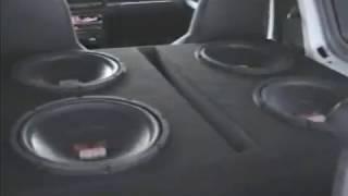 Geo Tracker - 4 12" Subs Geo Tracker Sound System