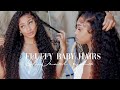 Fluffy Baby Hair Tutorial | Alipearl Deep Wave Wig 250 Density