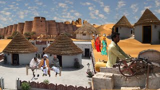 Traditional Desert Village Life In Pakistan | Cholistan Desert | Near PakIndia Border