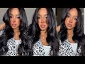 Curtain Bang Easy Install Wig! Affordable Wig Review Ft Subella Hair