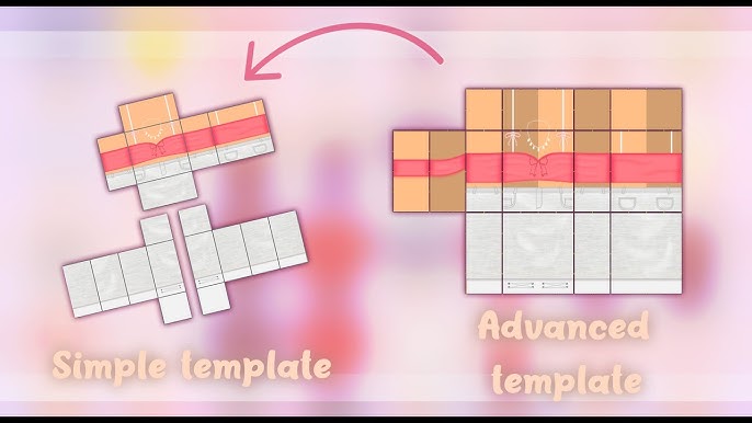 How To Use The Advanced Template!! (Tutorial) 🤍 - Making Roblox Clothes on  Mobile 