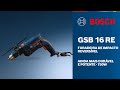 Ainda mais durável e potente - Furadeira de Impacto Reversível GSB 16 RE