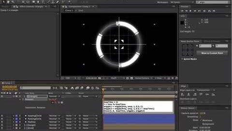 How to make a HUD target in After Effects