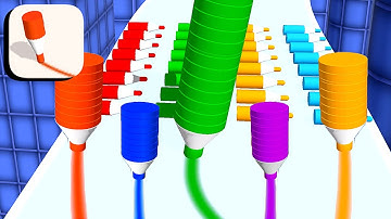 Crayon Rush 3D ​- All Levels Gameplay Android,ios (Levels 123-127)