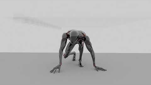 Robot Running Cycle - 3D Animation - Autodesk Maya