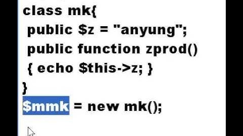 PHP Instantiate the Class