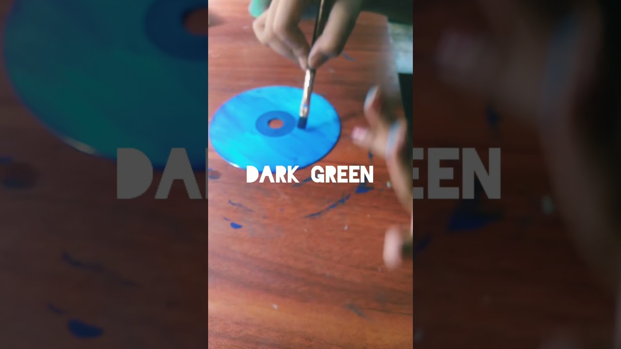 easy CD painting