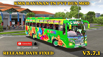 KMS RAVANAN TN PVT BUS MOD RELEASE FIXED |BUSSID V3.7.1| |SPG GAMING| |PEPPER BUCKET OFFICIAL|