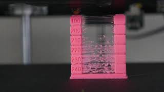 Creality Ender 5 Pro - PLA+: Temperature Stringing calibration blocks (Stringing benchmark test)