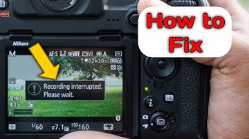 "Recording Interrupted, Please Wait" Nikon d5300 || How to Fix this Issue || 2024