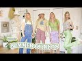 what I am wearing this summer + summer 2021 trends i love | summer thrifted outfit ideas