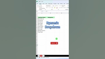 How To Make Drop-down List In Ms Excel 👌💯✅ / #excel #microsoftexcel #exceltips #exceltricks
