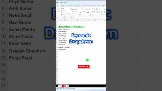 How To Make Drop-down List In Ms Excel 👌💯✅ / #excel #microsoftexcel #exceltips #exceltricks
