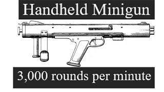 The Handheld Minigun