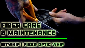 Fiber Care and Maintenance Tutorial | BitWhip Fiber Optic Whip by Ants on a Melon