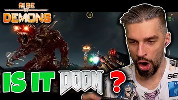 PLAY DOOM ON YOUR PHONE - Rise of Demons: Mobile FPS [First Impressions] Android/iOS Gameplay