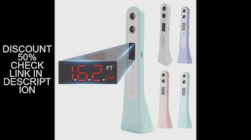 Ultrasonic Height Measurement Meter LED Display Digital Height Measuring Ruler Electronic Height Rul