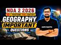 NDA Geography 🌎 NDA 2026 Geography 💪 NDA Latitudes and Longitudes 🔥 NDA Motion Of The Earth