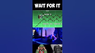 Geometry Dash: 10 Levels of Difficulty 😨 #shorts