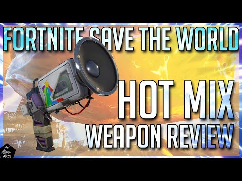 FORTNITE STW: HOT MIX IN-DEPTH WEAPON REVIEW!