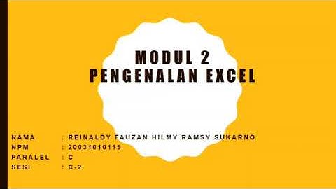 PEMROGRAMAN KOMPUTER MODUL 2 UPNVJT