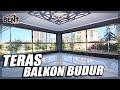 TERAS BALKON BUDUR / ANKARA SATILIK DAİRE / EV TURU