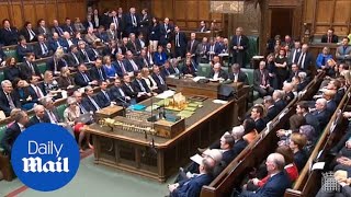 'Back this motion': Theresa May's final plea to MPs ahead of vote