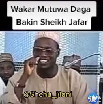 Wakar Mutuwa Daga Sheikh Jafar Mahmud Adam