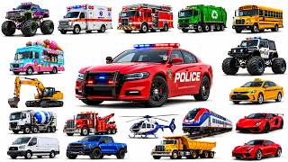 115+ Names | Learn Vehicle Names in English with sounds | Mode of Transport for kids