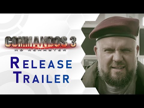 Commandos 3 – HD Remaster | Release Trailer (UK)
