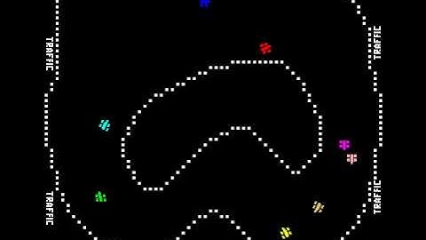 Arcade Game: Sprint 8 (1977 Atari)