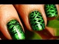 MESSY MANSION - LOOKBOOK - Foil Celtic Knotwork, Nail Art Stamping