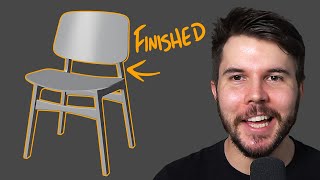 Blender Beginner Modeling Chair Tutorial  Part 6: Creases & Shearing