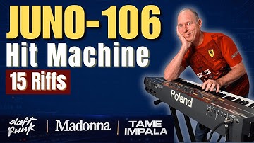 De Juno-106 Hit Machine | 15 iconische riffs