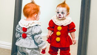 Spirit Halloween 2025 🎃 Funny Baby at Halloween for the first time - Funny Baby Videos | Gods Laugh