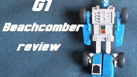 Saturday Shorties : Beachcomber G1 Transformers review