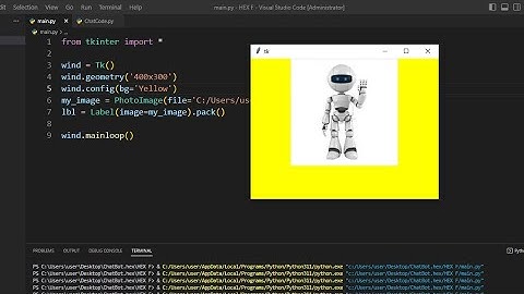 Python Tkinter Add Image (PhotoImage)
