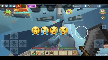 SKYBLOCK noob vs pro vs god TO MINING AREA BlockMan go Blocky Mods | RAPPY PRO BG MATTSUN BG