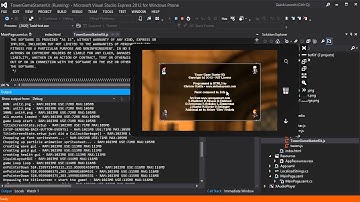 Tower Game Starter Kit - how to debug in wp8