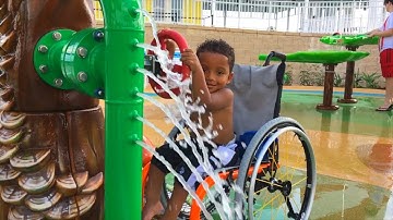 Father Creates Accessible Amusement Park for Daughter With Special Needs | All Good