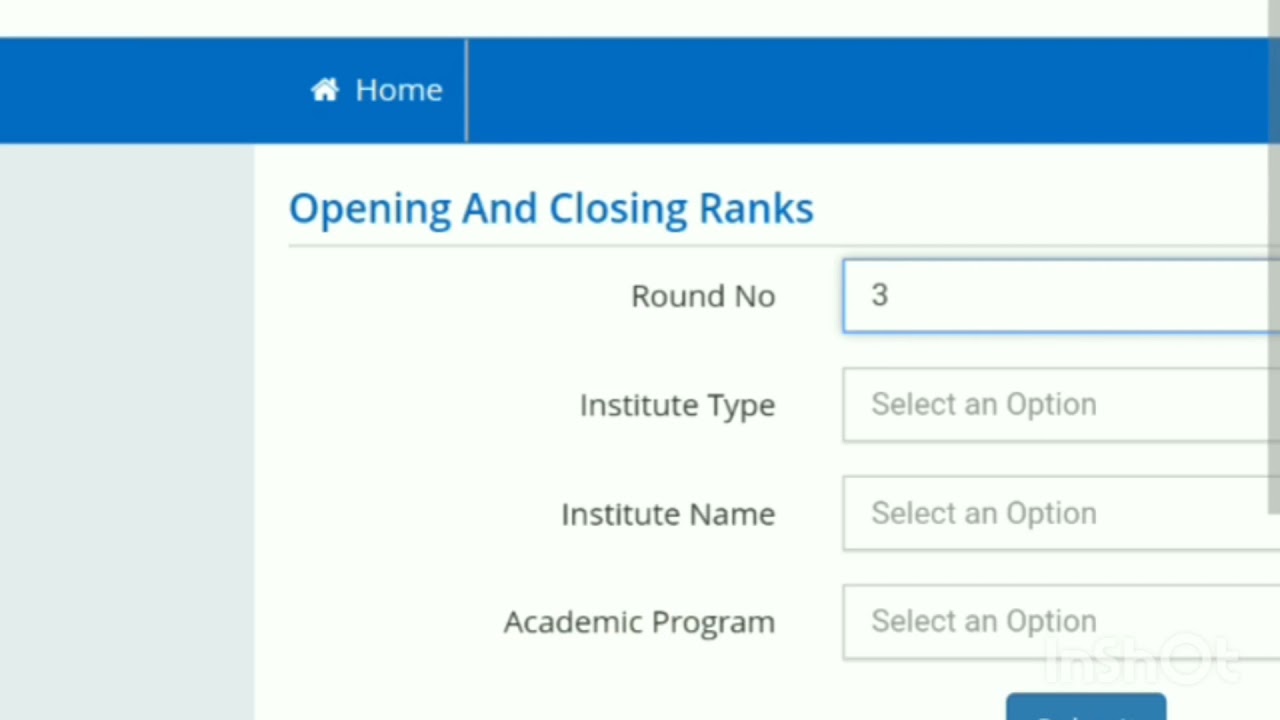 Josaa Round 3 Cutoff Released|| Increased or Decreased?? Check Now!!