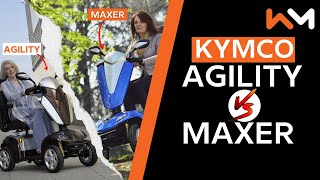 MOBILITY SCOOTER COMPARISON - Kymco Maxer vs Kymco Agility | Wholesale Mobility