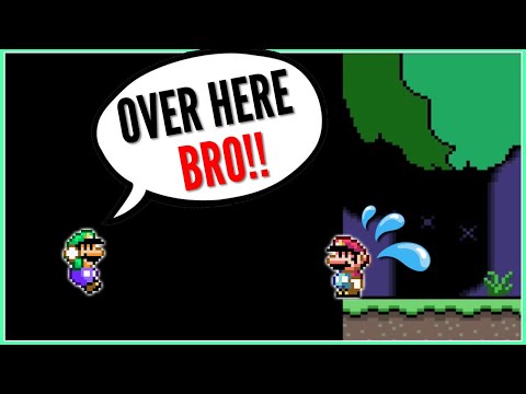 The BEST 2 Player Mario Hack Of All-Time Requires You To COMPLETELY Trust Your Brother